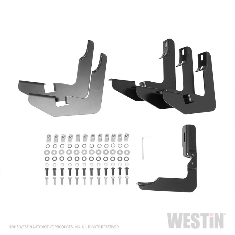 Westin 2019 Ram 1500 Crew Cab (Excl. 2019 Ram 1500 Classic) PRO TRAXX 5 Oval Nerf Step Bars - Black - GTR Auto