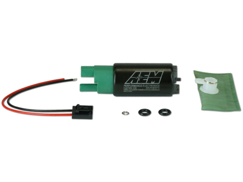 AEM 340LPH 65mm Fuel Pump Kit w/o Mounting Hooks - Ethanol Compatible - GTR Auto