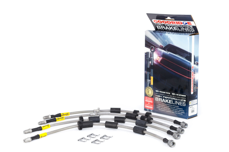 Goodridge 13-16 Ford Escape (All Models) SS Brake Line Kit - GTR Auto