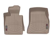 Load image into Gallery viewer, WeatherTech 2017+ BMW 5-Series Front FloorLiner - Tan (xDrive Only - Does Not Fit RWD) - GTR Auto