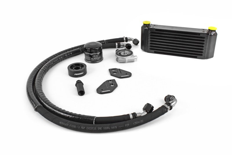 PERRIN 13-20 Subaru BRZ / Scion FR-S / Toyota 86 Engine Oil Cooler Full Kit - GTR Auto