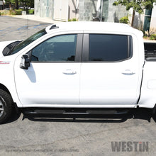 Load image into Gallery viewer, Westin 2019 Chevrolet Silverado/Sierra 1500 Crew Cab Platinum 4 Oval Nerf Step Bars - Black - GTR Auto