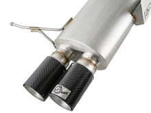 Load image into Gallery viewer, aFe MACHForce XP Exhaust Cat-Back 2.5in Dia Carbon Fiber Tips SS-304 08-13 BMW M3 (E90) V8 4.0L - GTR Auto