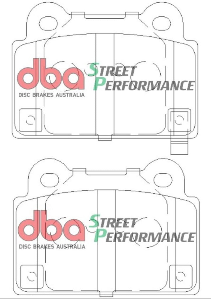 DBA 08-14 Mitsubishi EVO SP500 Rear Brake Pads - GTR Auto