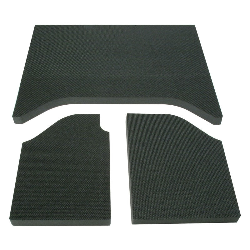 DEI 07-10 Jeep Wrangler JK 2-Door Boom Mat Headliner - 3 Piece - Black - GTR Auto