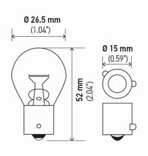 Load image into Gallery viewer, Hella Bulb 7507 12V 21W Bau15S S8 Namber (2) - GTR Auto