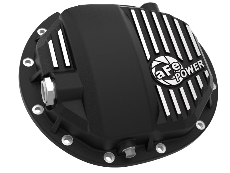 aFe Power Pro Series AAM 9.5/9.76 Rear Diff Cover Black w/Mach Fins 14-19 GM Silverado/Sierra 1500 - GTR Auto