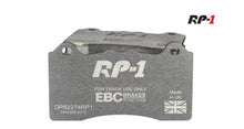 Load image into Gallery viewer, EBC Racing 2016+ Porsche 911 (991/2 w/Cast Iron Rotors) 3.0TT RP-1 Race Front Brake Pads
