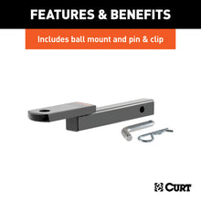 Load image into Gallery viewer, Curt 10-11 Cadillac SRX Class 2 Trailer Hitch w/1-1/4in Ball Mount BOXED