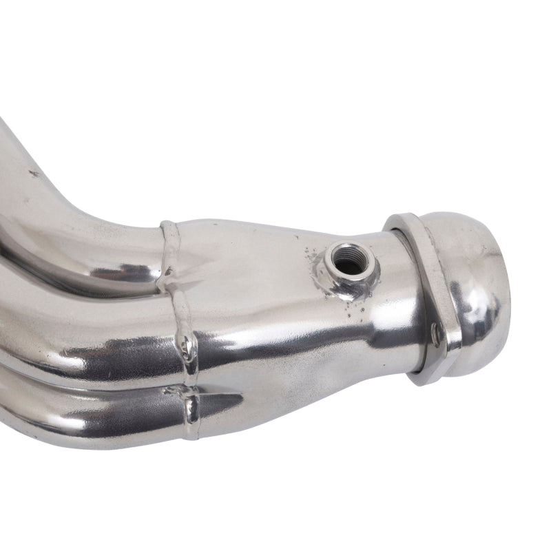 BBK 10-15 Camaro LS3 L99 Long Tube Exhaust Headers With Converters - 1-3/4 Silver Ceramic - GTR Auto