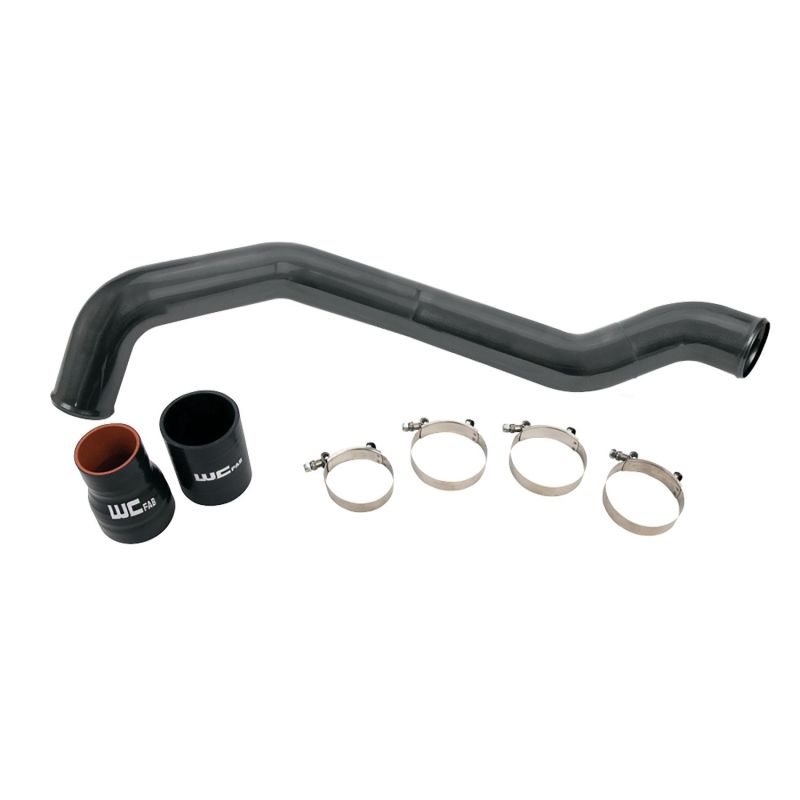 Wehrli 04.5-10 Chevrolet 6.6L LLY/LBZ/LMM Duramax Driver Side 3in Intercooler Pipe - Candy Teal - GTR Auto