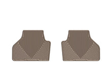 Load image into Gallery viewer, WeatherTech 11+ BMW X3 Rear Rubber Mats - Tan - GTR Auto