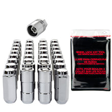 Load image into Gallery viewer, McGard 8 Lug Hex Install Kit w/Locks (Cone Seat Nut) M14X2.0 / 13/16 Hex / 2.25in. Length - Chrome - GTR Auto