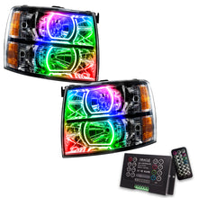 Load image into Gallery viewer, Oracle 07-13 Chevy Silverado SMD HL - Blk - Square Style - ColorSHIFT w/ 2.0 Controller