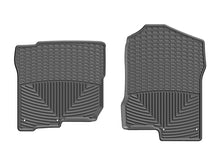Load image into Gallery viewer, WeatherTech 2017+ Nissan Titan (Heating Vents Under Front Row Seats) Front Rubber Mats - Black W455