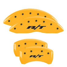 Load image into Gallery viewer, MGP 4 Caliper Covers Engraved Front &amp; Rear RT Red finish silver ch