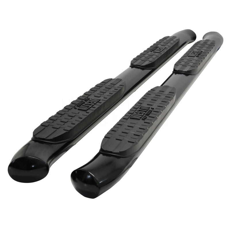 Westin 21-22 Ford Bronco (4-Door) PRO TRAXX 4 Oval Nerf Step Bars - Textured Black - GTR Auto