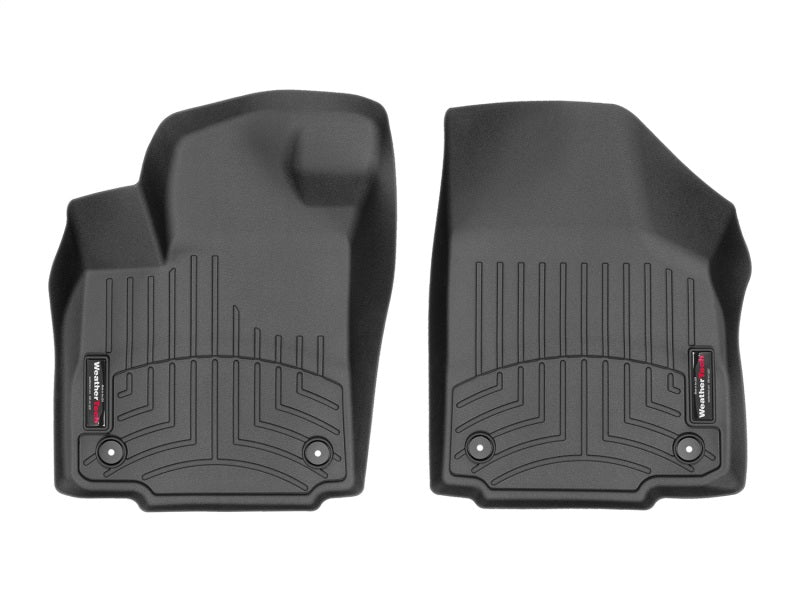 WeatherTech 15+ Ford F-150 SuperCab (Vinyl Floors) Front FloorLiner - Black 447931V