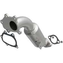 Load image into Gallery viewer, MagnaFlow Direct Fit Catalytic Converter 08-09 Subaru STi front OEM