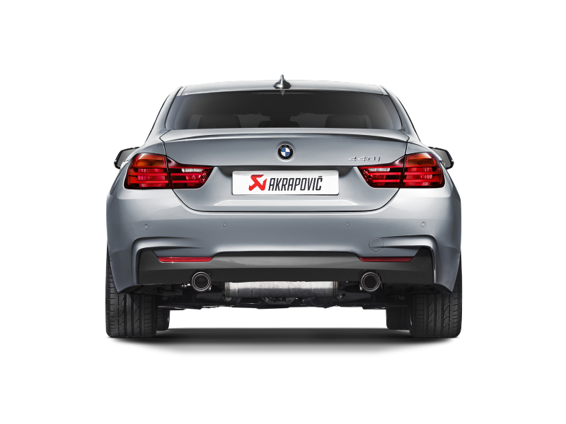 Akrapovic 16-17 BMW 340i (F30 F31) Evolution Line Cat Back (SS) w/ Carbon Tips (Req. Link Pipe) - GTR Auto
