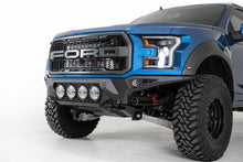 Load image into Gallery viewer, Addictive Desert Designs 17-20 Ford F-150 Raptor Bomber Front Bumper w/ 4 Rigid 360 6in Round Mounts - GTR Auto