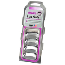 Load image into Gallery viewer, McGard Hex Lug Nut (Cone Seat) 9/16-18 / 7/8 Hex / 1.75in. Length (4-Pack) - Chrome - GTR Auto