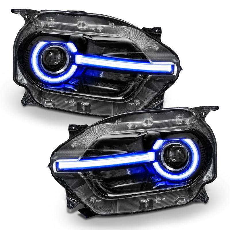 Oracle 2021 Ford Bronco Sport RGB+W Headlight DRL + Halo - ColorSHIFT w/ BC1 Controller