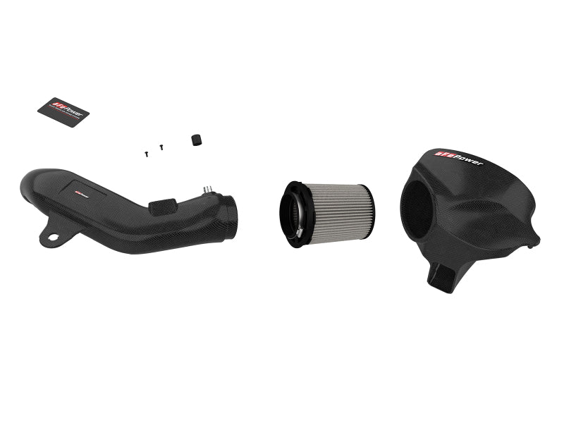 aFe Black Series Carbon Fiber CAIS w/PDS Filter 16-18 BMW M2 (F87) L6-3.0L - GTR Auto