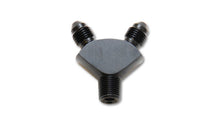 Load image into Gallery viewer, Vibrant -3AN x -3AN x 1/8in NPT Y-Adapter Fitting - Aluminum 10818