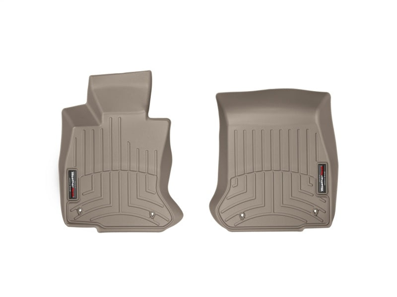 WeatherTech 12+ BMW 6-Series Front FloorLiner - Tan - GTR Auto