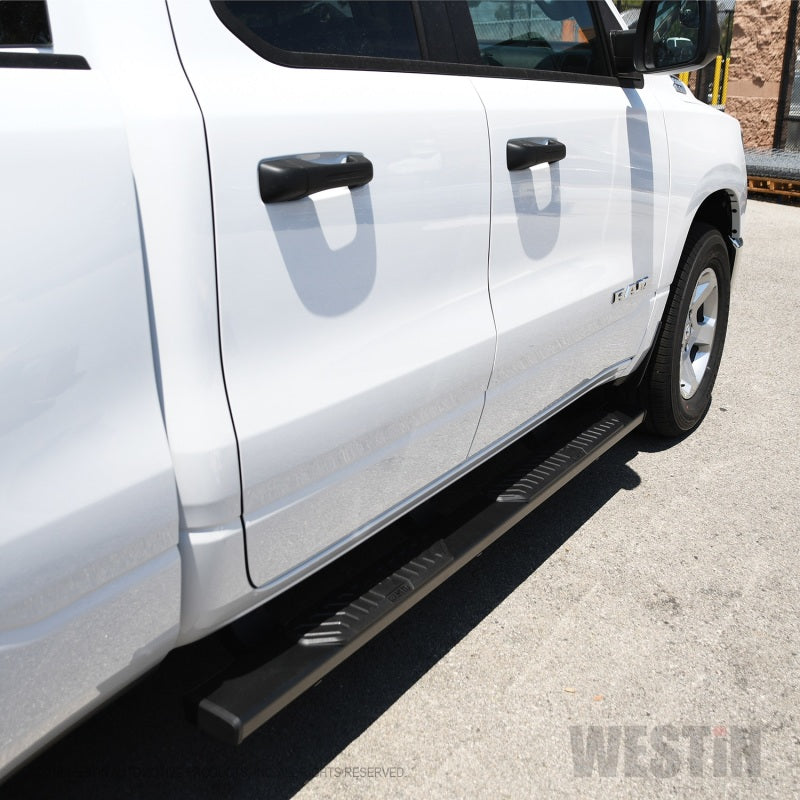 Westin 19-20 Ram 1500 Quad Cab (Excl 2019 Ram 1500 Classic) R5 Nerf Step Bars - Black - GTR Auto
