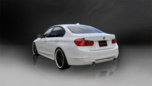 Load image into Gallery viewer, Corsa 12-14 BMW 335i Sedan AWD F30 3in Polished Touring Dual Rear Single 3.5in Tip Cat-Back - GTR Auto