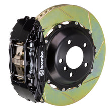 Load image into Gallery viewer, Brembo 89-98 Skyline GTR Front GT BBK 4 Piston Cast 2pc 355x32 2pc Rotor Slotted Type1-Black