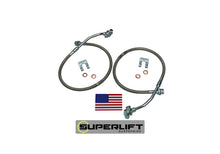 Load image into Gallery viewer, Superlift 79-86 GM Pickup/Blazer/Suburban w/ 4-6in Lift Kit (Pair) Bullet Proof Brake Hoses - GTR Auto