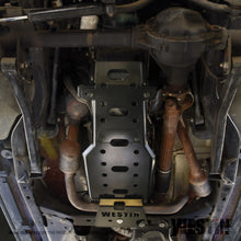 Load image into Gallery viewer, Westin/Snyper 07-11 Jeep Wrangler Transmission Pan Skid Plate - Textured Black - GTR Auto