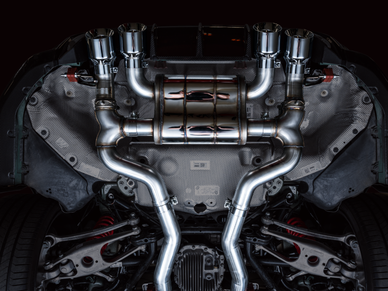 AWE Tuning SwitchPath Cat-Back Exhaust for BMW G8X M3/M4 - Chrome Silver Tips