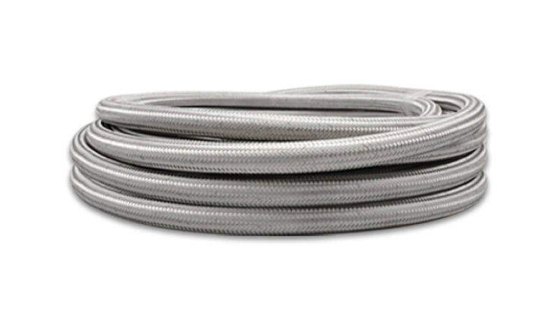 Vibrant Stainless Steel Braided Flex Hose w/PTFE Liner AN -16 (10ft Roll) 18526