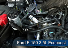 Load image into Gallery viewer, J&amp;L 2011-2025 Ford F-150 2.7L/3.5L/5.0L Passenger Side Oil Separator 3.0 - Clear Anodized - GTR Auto