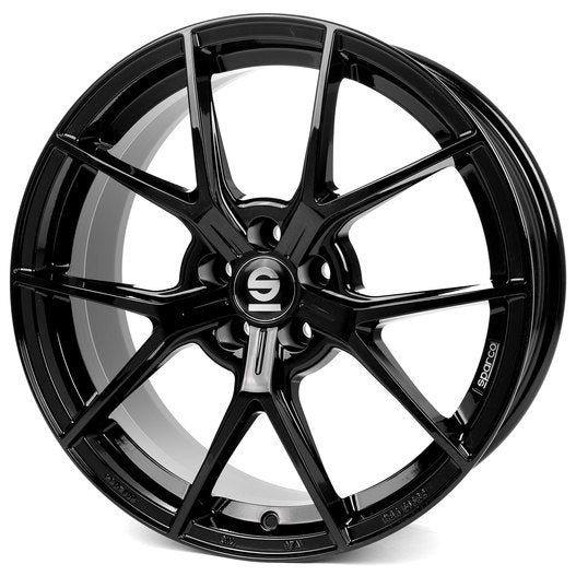 OZ SPARCO ASSETTO GARA 19 X 8.5 +29 5 X 120 CB72.56 GLOSS BLACK - GTR Auto