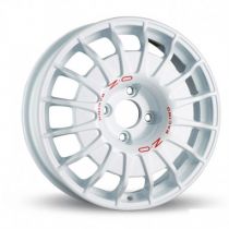 OZ RALLY ASFALTO AL 18 X 8 +38 5 X 114.3 CBN/A WHITE RED LETTERING - GTR Auto