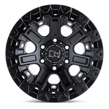 Load image into Gallery viewer, BRZRK 17X9.5 6X4.5 M-BLK 12MM