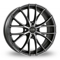 Load image into Gallery viewer, OZ SUPERTURISMO GT 17 X 7.5 +48 5 X 100 CBN/A GRIGIO CORSA BLACK LETTERING