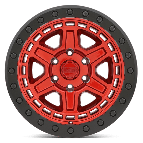 BRREN 17X9 6X5.5 C-RED-BLKLP -12MM