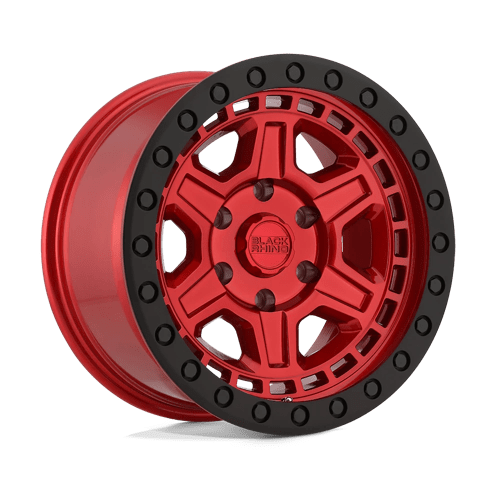 BRREN 17X9 6X5.5 C-RED-BLKLP 0MM