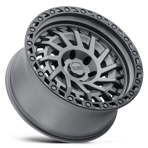 BRSHD 17X9 6X5.5 M-GNMTL-BLK-LP 0MM