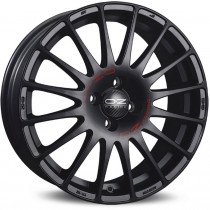 OZ SUPERTURISMO GT 17 X 7.5 +41 5 X 108 CBN/A GRIGIO CORSA BLACK LETTERING