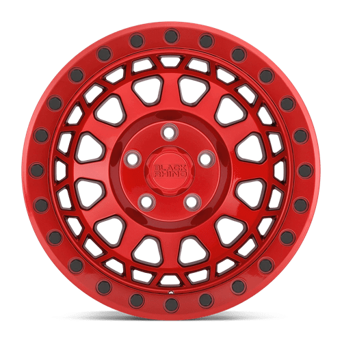 BRPRM 17X9 5X5.0 C-RED-BLKBLTS 0MM