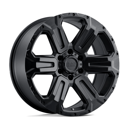 BRWKA 17X8.5 6X5.5 M-BLK -18MM